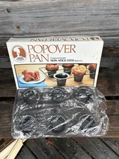Vintage Roshco Baker's Advantage Nonstick Mini Tube Cake Pan - NEW