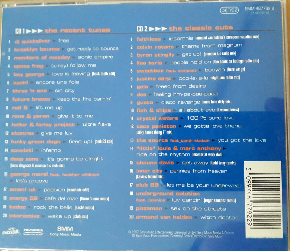 Club Sounds Vol. 2 | CD | Zustand neuwertig, Faithless, DJ Quiksilver, Space Fro - Bild 2 von 2