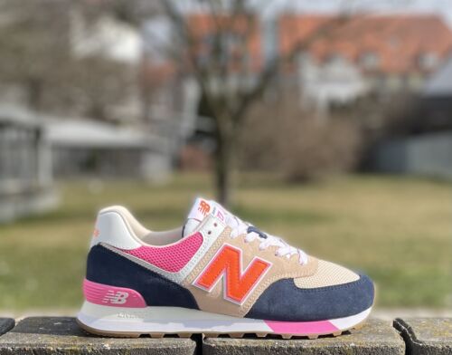 New Balance 574 PH2 Sneaker Damen Schuhe blau/beige/pink | eBay