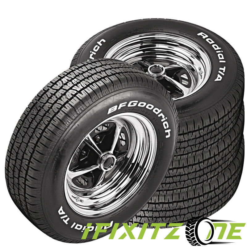 4 BFGoodrich Radial T/A 245/60R14 98S All Season Performance White ...