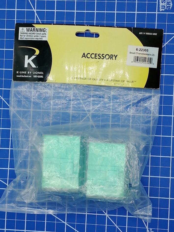 #6-22305 K-Line By Lionel O Scale Small Transformers (2)