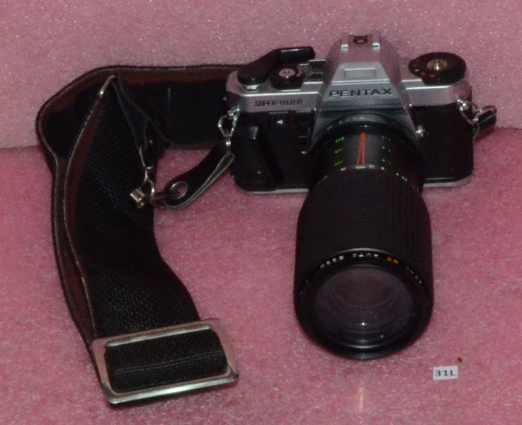 Vintage Pentax Super Program 35mm SLR Film Camera.