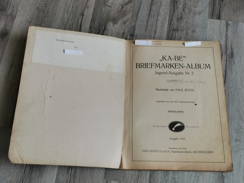Ka Be Briefmarkenalbum Jugendausgabe Nr 2 v 1933 Mit Briefmarken aus aller Welt - Bild 3 von 24