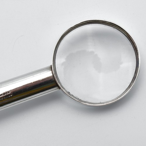 Sampson Mordan Solid Silver Combination Magnifying Glass & Mechanical Pencil - Picture 5 of 7