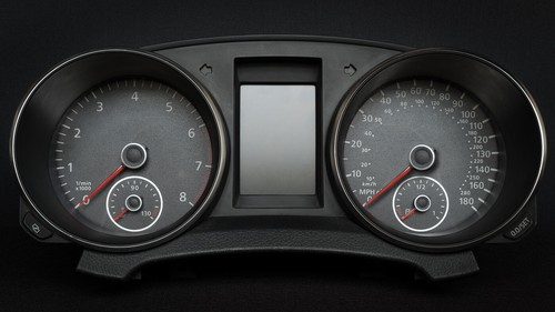 Lockwood Golf MK6 GTI (Red Band) 180MPH/280KMH KMH to MPH Conversion Dial C2110 - Picture 2 of 2