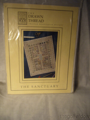 The Drawn Thread The Sancturay 170 W 222 L Large Chart 16.5 x 22 Inches