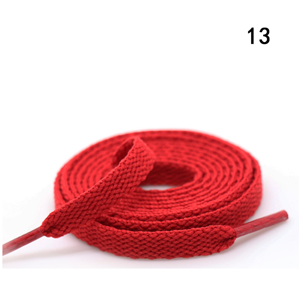 APL 1 paio di lacci piatti colorati per scarpe da calcio e sneakers 