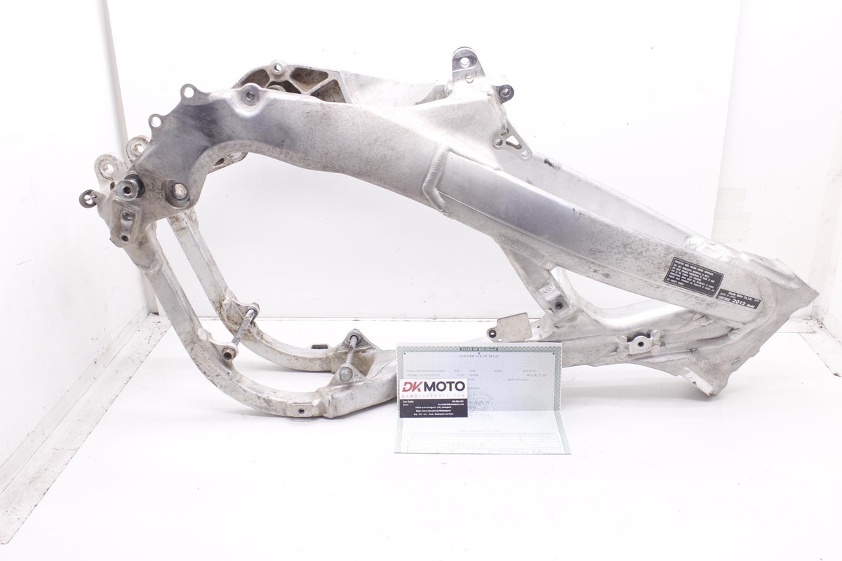 12 Honda Crf250x Oem Frame Chassis Clear Paper R8 | eBay