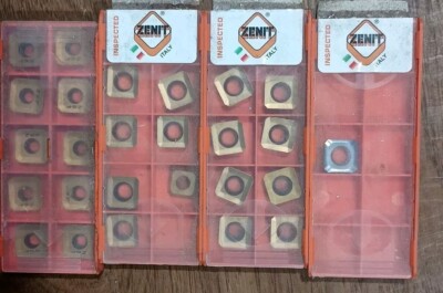 (30) ZENIT SEET Carbide Inserts 43Z6P 13T3Z6P 43ZKX MADE in Italy