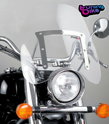 PUIG WINDSCHUTZSCHEIBE CUSTOM CHOPFUR SUZUKI VS1400 INTRUDER 87-95 TRANSPARENT