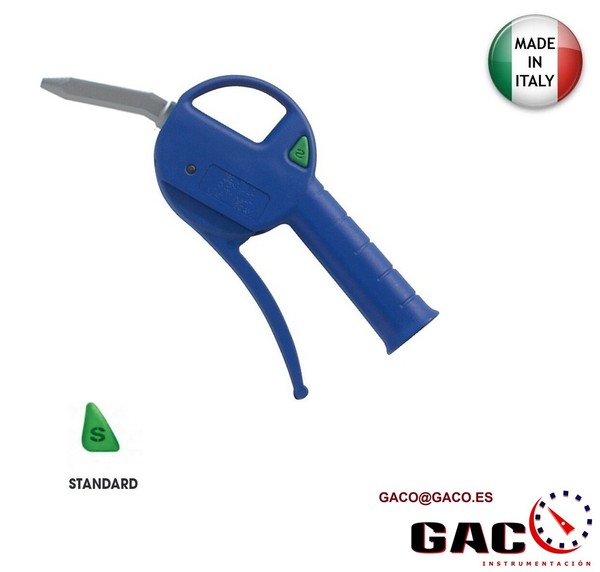 PISTOLA SOPLADORA DE AIRE COMPRIMIDO SICO 1/4" H TALLER BOQUILLA CORTA