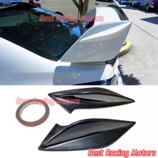 For 2008-2021 Subaru Wrx Sti 4dr Sedan W Sti Oem Spoiler Side Fin Winglet Abs For 2008-2021 Subaru Wrx Sti 4dr Sedan W Sti Oem Spoiler Side Fin Winglet Abs