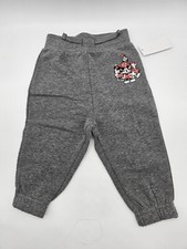 Toddler Mickey Mouse Christmas Winter Gray Heather Jogger Pants 4T