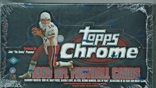 1999 TOPPS CHROME FOOTBALL FACTORY SEALED HOBBY BOX #2