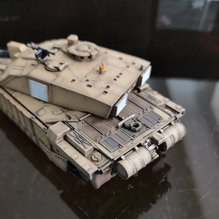 Tanque de batalha principal ARTISAN British Challenger 2 Lraqi Gulf War modo terminado em escala 1/72 - Imagem 2 de 4