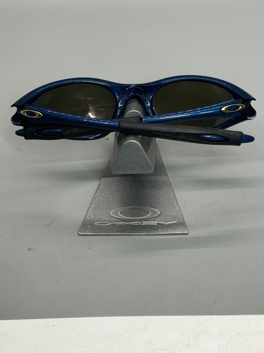 Oakley Minute 1.0 Code Blue W/Rose-Gold Iridium Lenses Vintage  