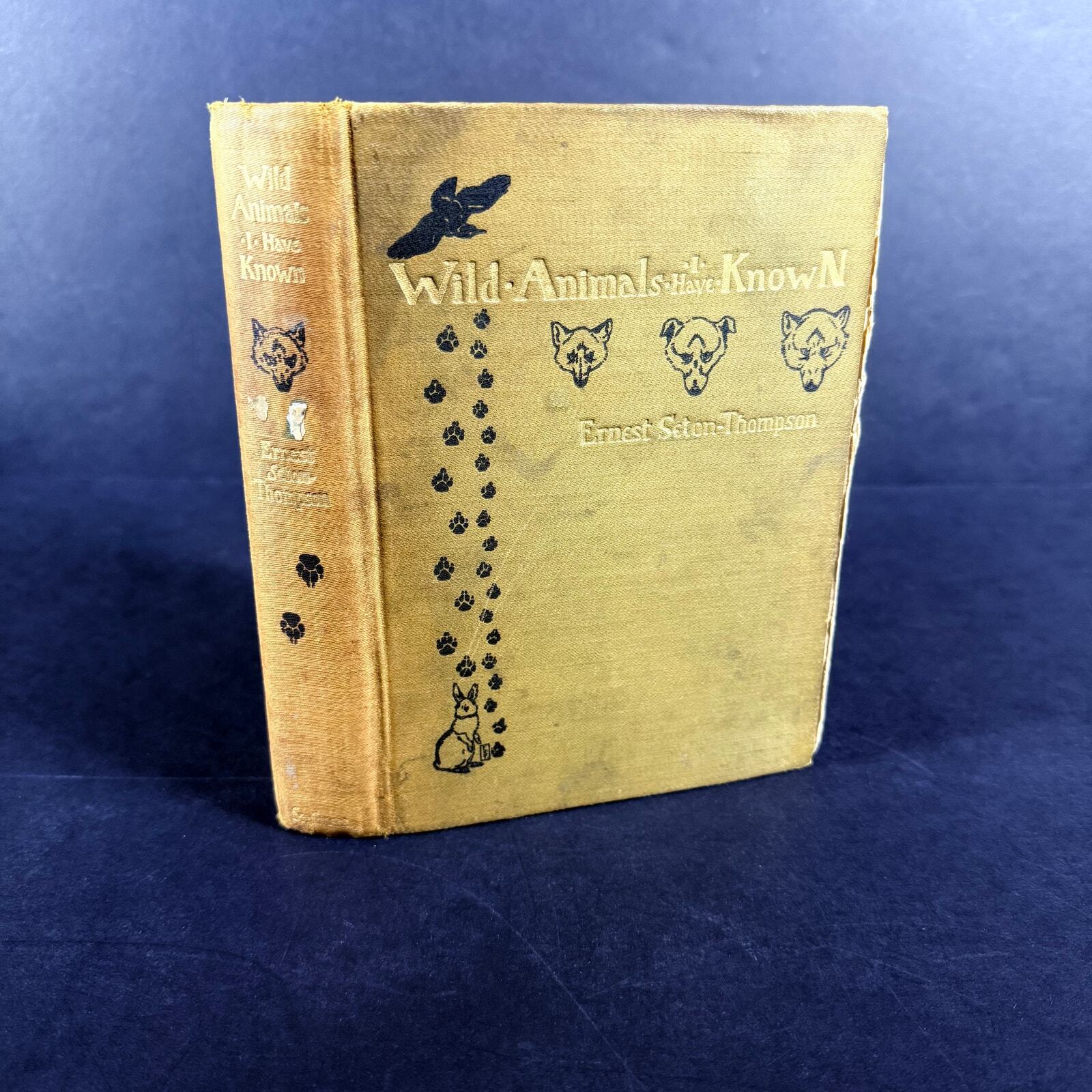 Wild Animals I Have Known Ernest Seton Thompson 1898 1st Edition 12th Impression