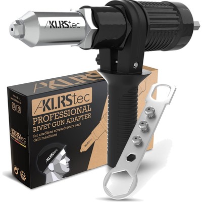Professional Rivet Gun Adapter - Rivet Attachment for Cordless Screwdrivers a...
