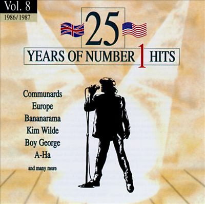 25 Years of Number 1 Hits, Vol. 8 by Various Artists (CD, 1996) Music CD Album