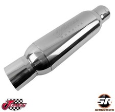 Jones Exhaust Jt4040xl Universal Turbine Muffler - 4 Cc - 6 Round - 26 Body