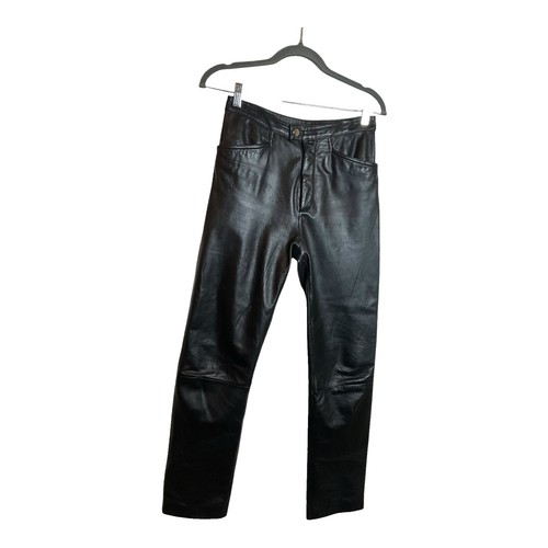 Wilson Leather Black Leather Pants Uncut | eBay