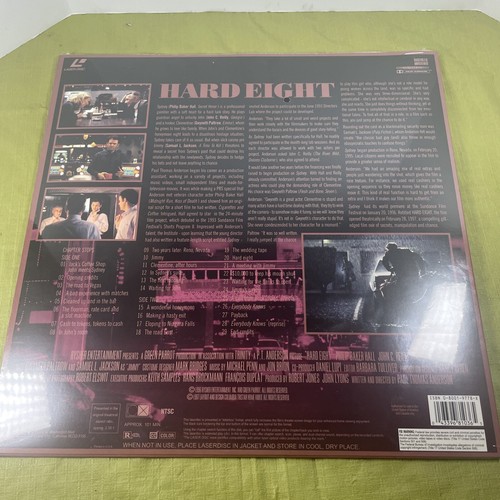 Hard Eight (Laserdisc, 1997) Gwyneth Paltrow And John C Reilly Sealed - 第 6/10 張圖片