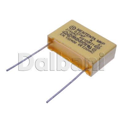 Polypropylene Safety Plastic Film Capacitor HQX 224 K 275V