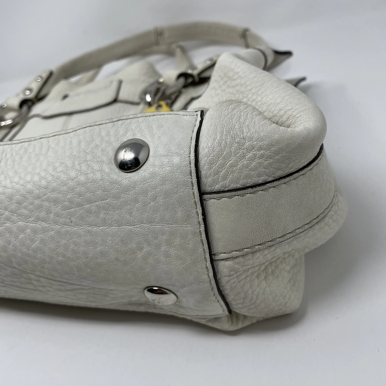 Coach F14682 Penelope borsa a tracolla in pelle di gesso con tasche