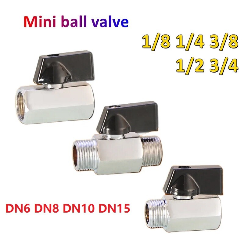 Ball Valve DN6 DN8 DN10 DN15 Water Gas Oil Shut Off Valve Air