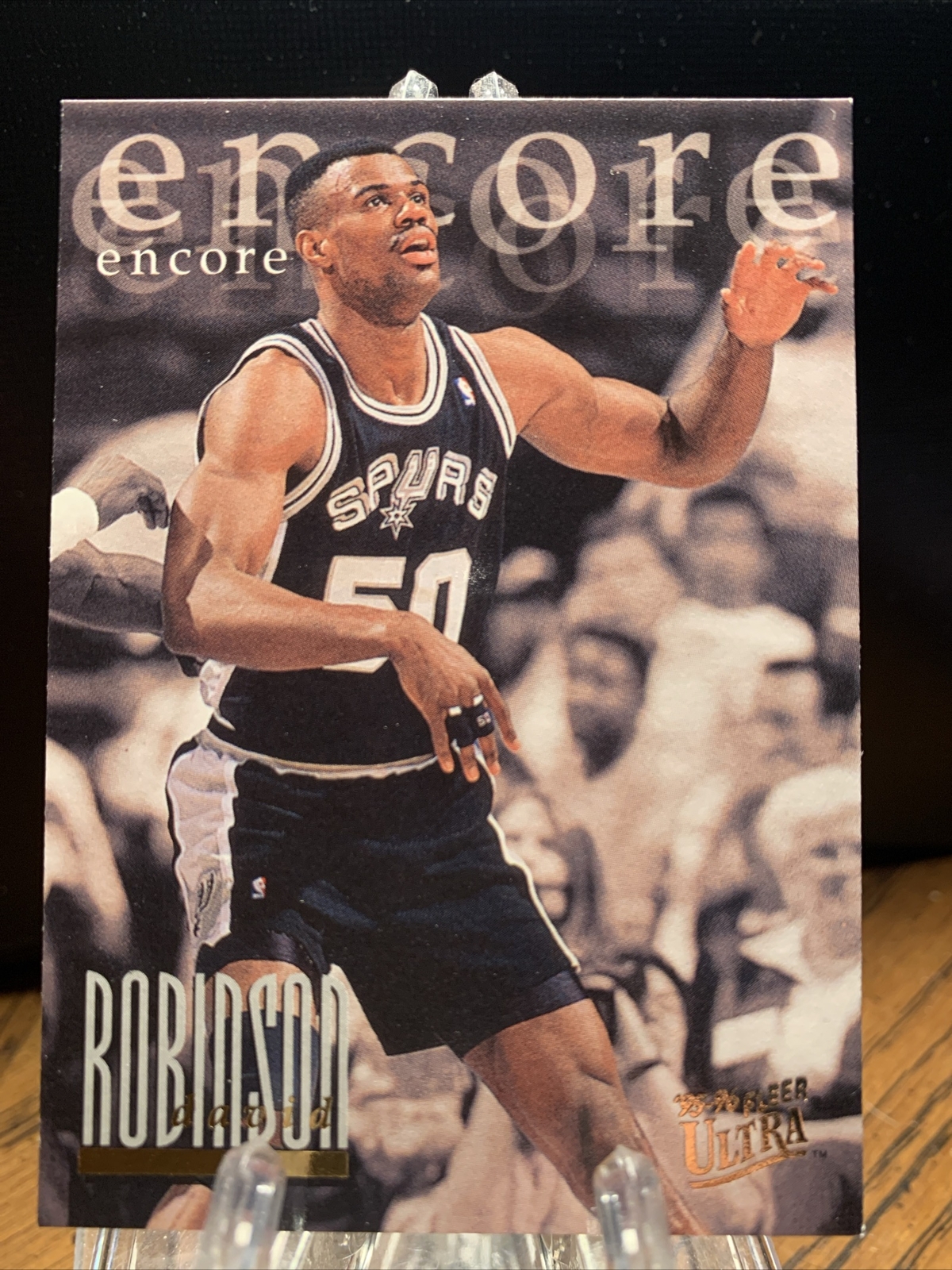 1995-96 Fleer Ultra Encore #335 David Robinson San Antonio Spurs Basketball Card