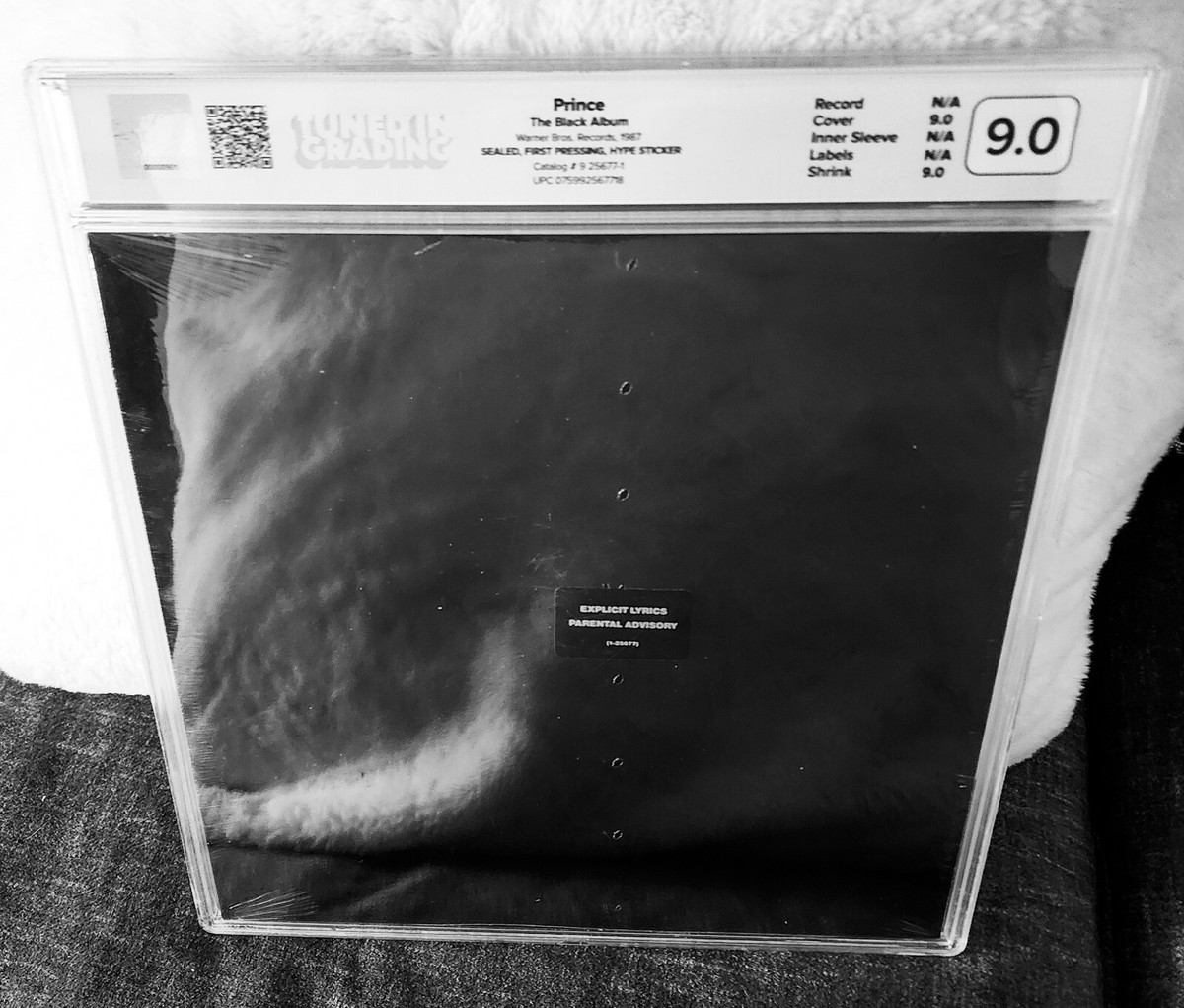 Prince The Black Album Wietsma 1987 US Sealed Vinyl 1st Pressing