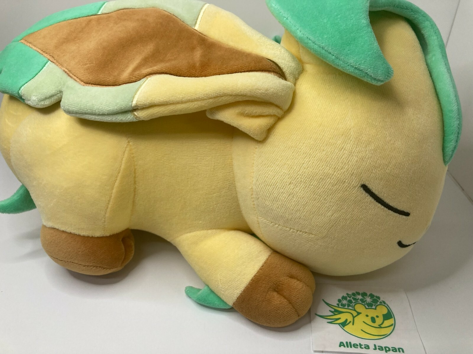 Leafia Leafia Pokemon Center Original Plush doll Toy Sleeping Big stuffed ...