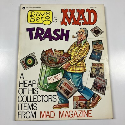 Dave Berg s MAD Trash #1 First Print GN 1977 Humor Satire VF