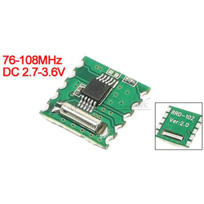 FM Stereo Module Radio Module RDA5807M RRD-102V2.0 Wireless Module for Arduino