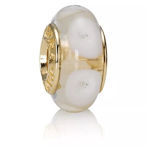 Gold murano glass pandora deals