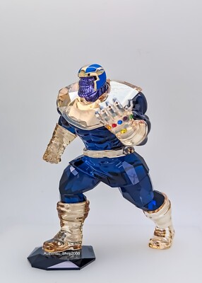 New 100% SWAROVSKI Brand Marvel Thanos Crystal Figurine