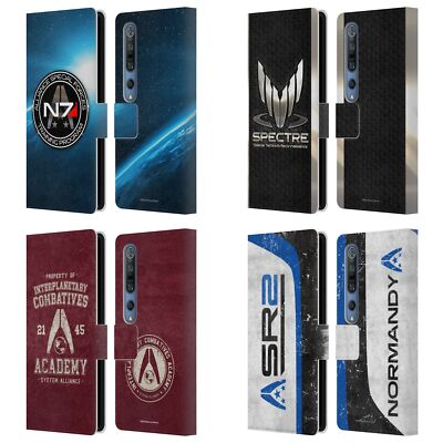 EA BIOWARE MASS EFFECT 3 ABZEICHEN UND LOGOS LEDER BUCHHÜLLE FÜR XIAOMI HANDYS