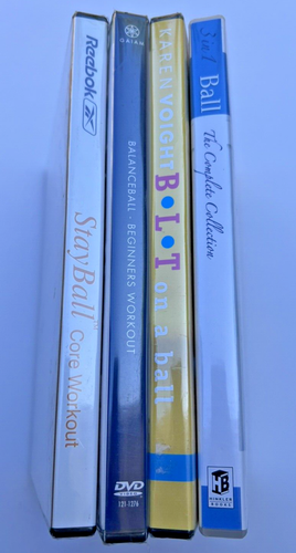 Ball Fitness Workout Set Lot of 4 DVD Motivate Exercise Ball Routines Sealed NIP - Picture 3 of 3