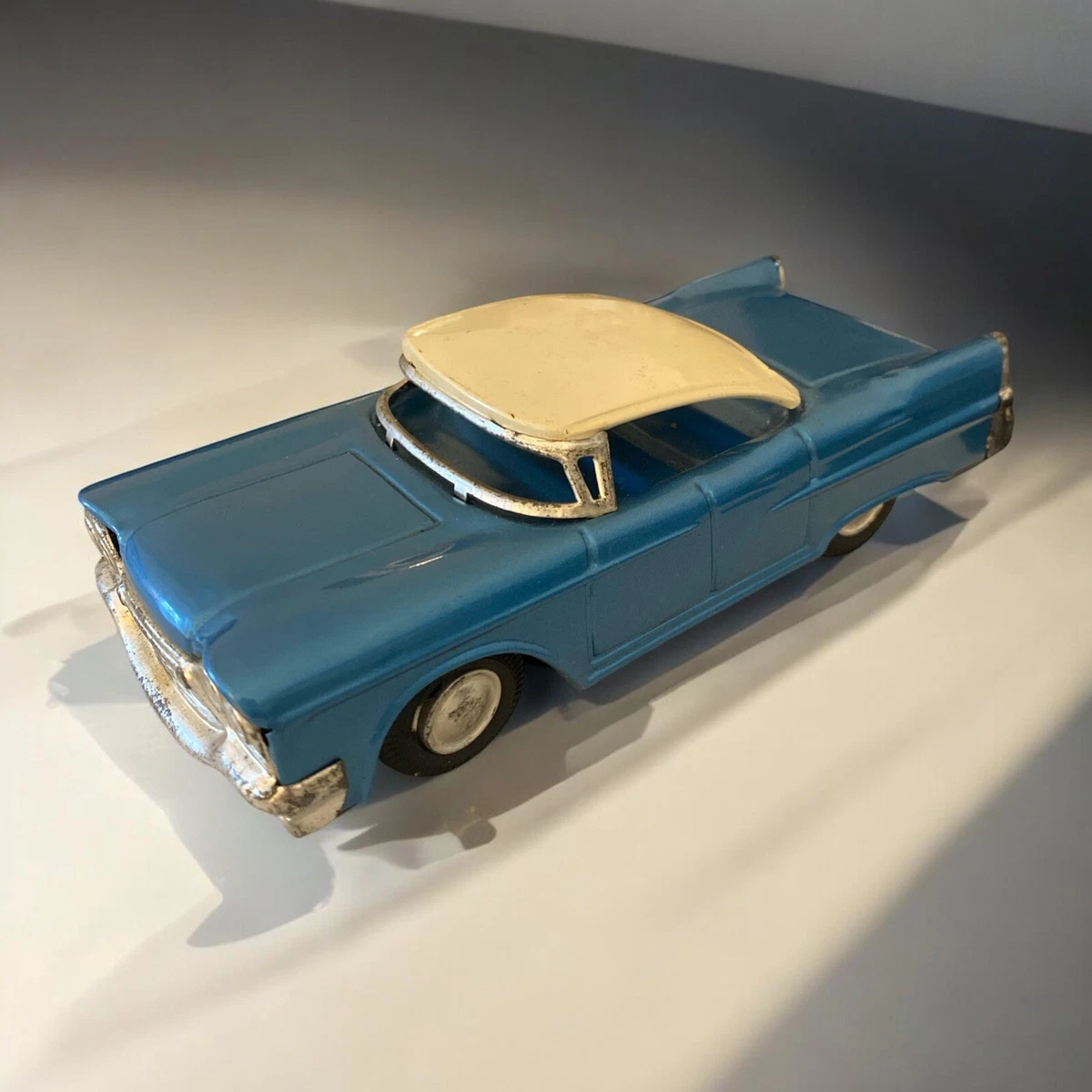SS【オペル レコルト青 フリクション】ブリキ 自動車tin toy car箱付 1950 S Toy Car In Vintage & Antique Tin Toy Vehicles | eBay