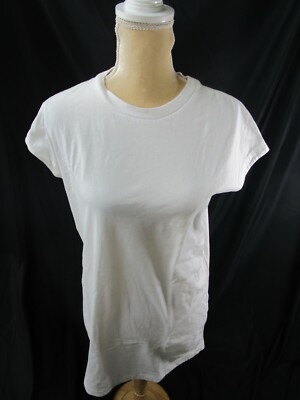community white oversized top size S 