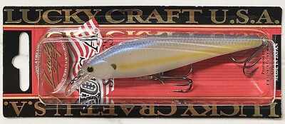 Lucky Craft  Suspending 3-3/4  5/8oz. Chartreuse Shad