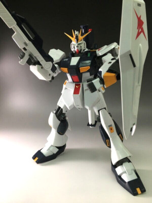 US BANDAI HUGE 28CM MSIA Deluxe DX Chars Counterattack RX-93 Nu Gundam Figure