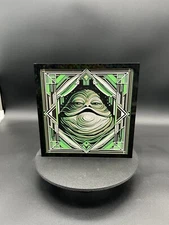 Jabba The Hutt Art Deco 3D Printed Picture Star Wars Themed