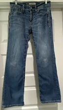 Men’s BKE CARTER 29S Short Bootcut BUCKLE Denim Medium Wash Jeans