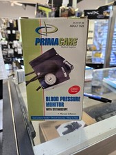 Prima Care Blood Pressure Monitor With Stethoscope - Blue