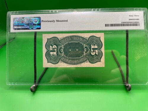 Fr#1269 15¢ 4th Issue Columbia Fractional, Watermark, PMG 63 Choice Unc - Picture 9 of 13