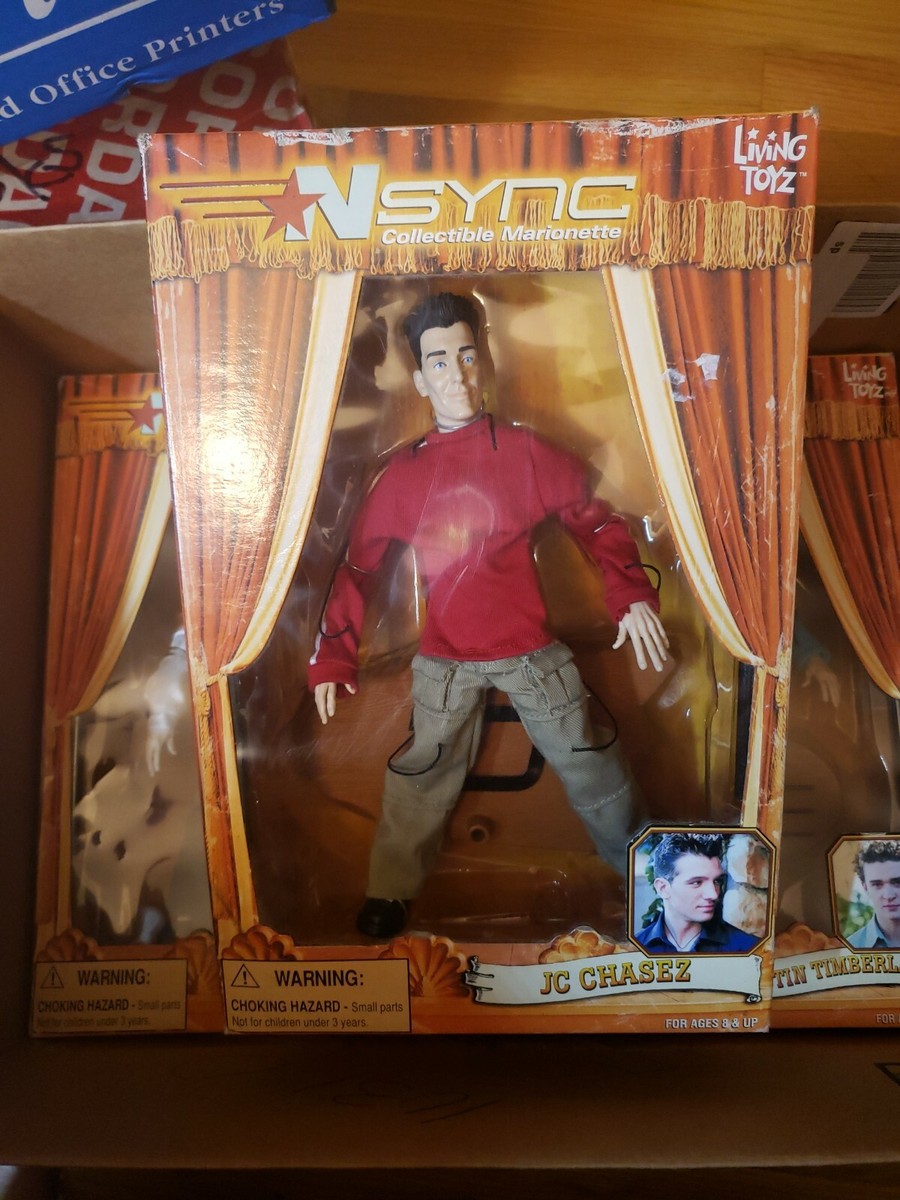 NSYNC marionette dolls No Strings Attached Tour NIB set of