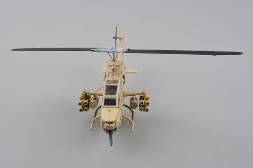 Easy Model 1/72 US Army AH-1F Sand Shark Helicopter Plastic Model #37099 - Picture 6 of 7