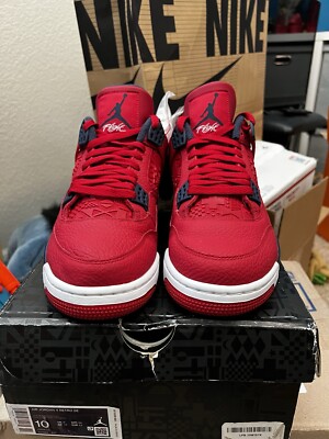 Size 10 - Air Jordan 4 Retro FIBA 2019 IV 193149334171| eBay