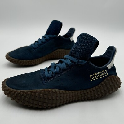 Adidas Kamanda 01 Teal DB2777 Mens Suede Athletic Shoes Sneakers Size  Used